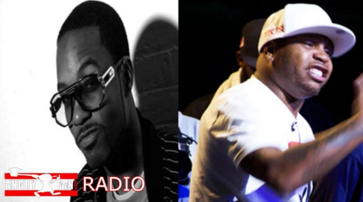 Danny Myers confronts Mickey Factz live on AngryFans Radio.png